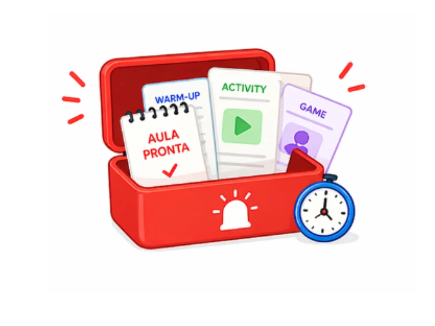 Kit de aulas de emergência
